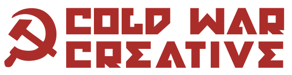 Cold War Creative Red Logo Retina
